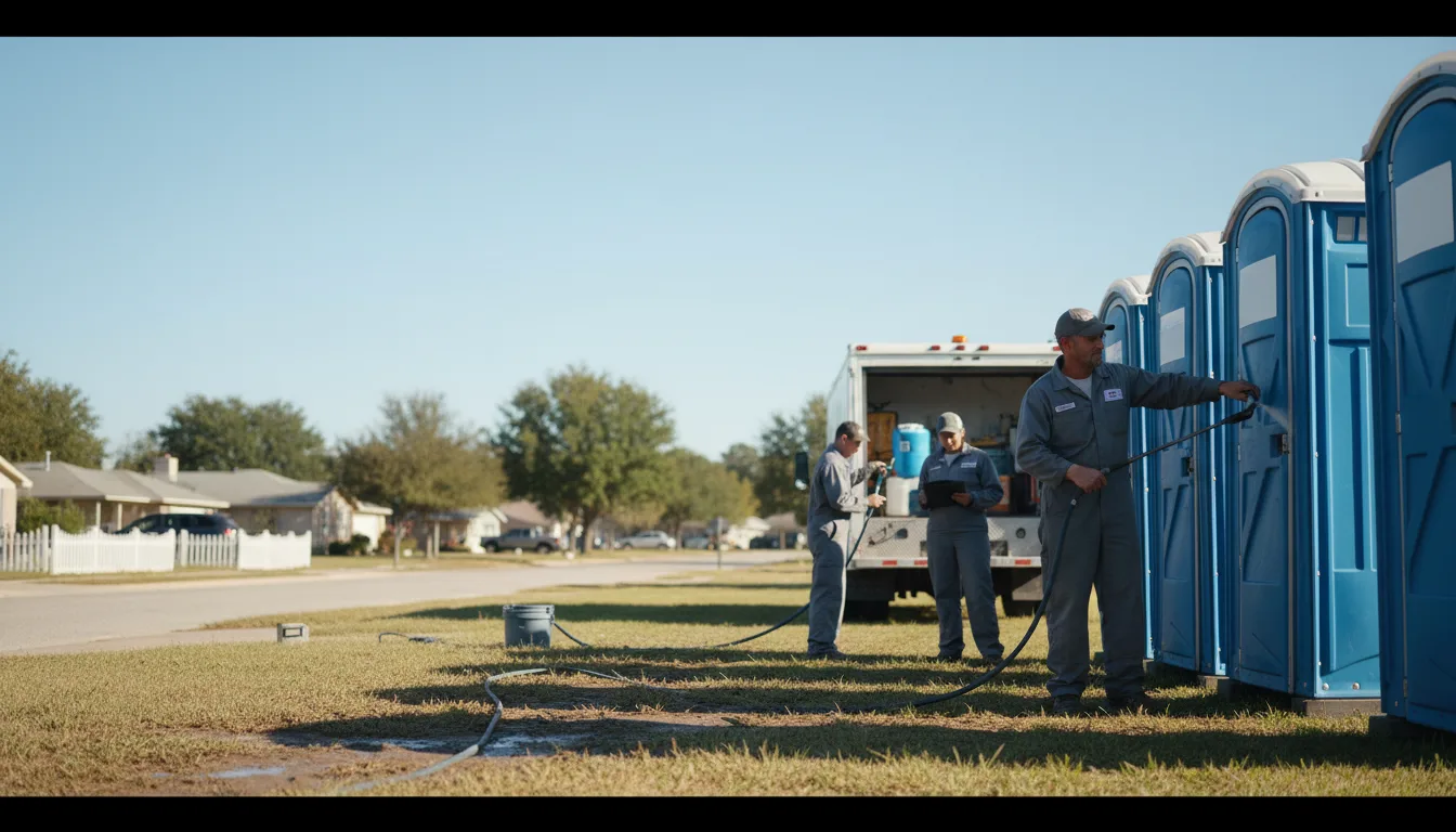 Long-Term Portable Toilet Rental in Mount Victory, OH near me